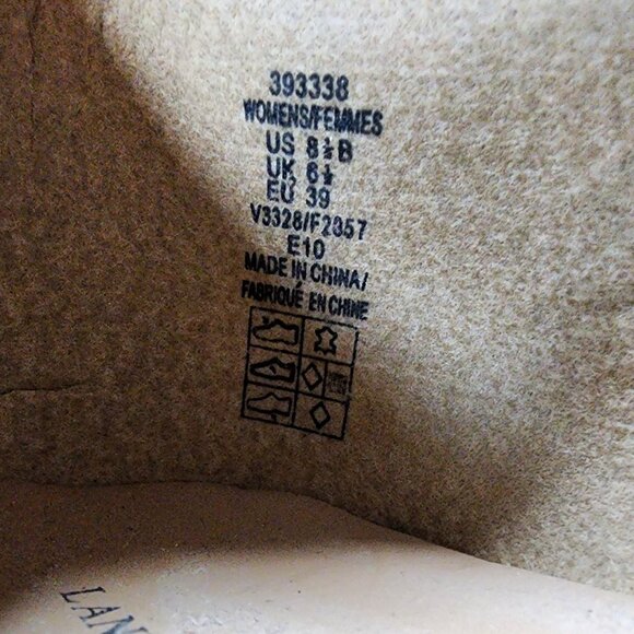 Lands' End Red Suede Loafers Size 8.5B - Picture 15 of 15